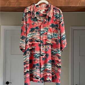 Joe Marlin Men’s Tropical Shirt Size 3X